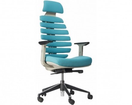 Руководительское кресло Ergo с серым каркасом